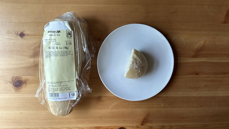 Star Market Parisian Half Bread on wooden table