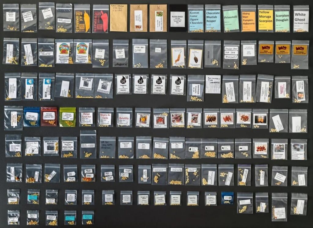 Don't forget to take pictures of your peppers and save seeds for the Annual Seed Exchange!