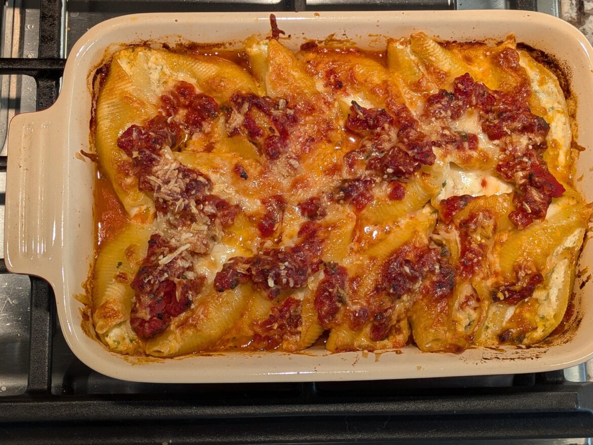 Stuffed shells tonight