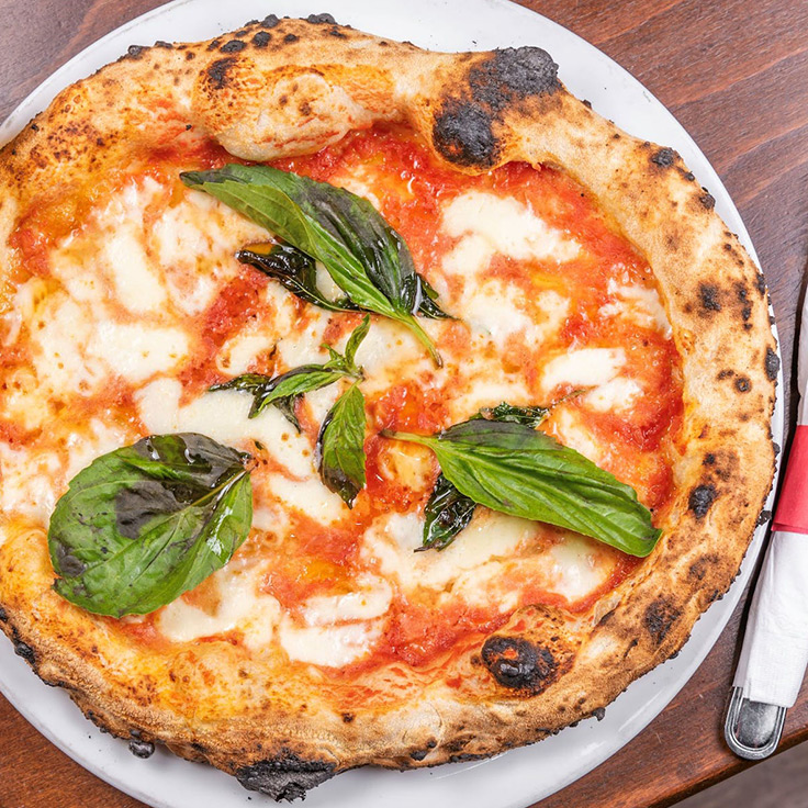 San Matteo's pizza Margherita © San Matteo