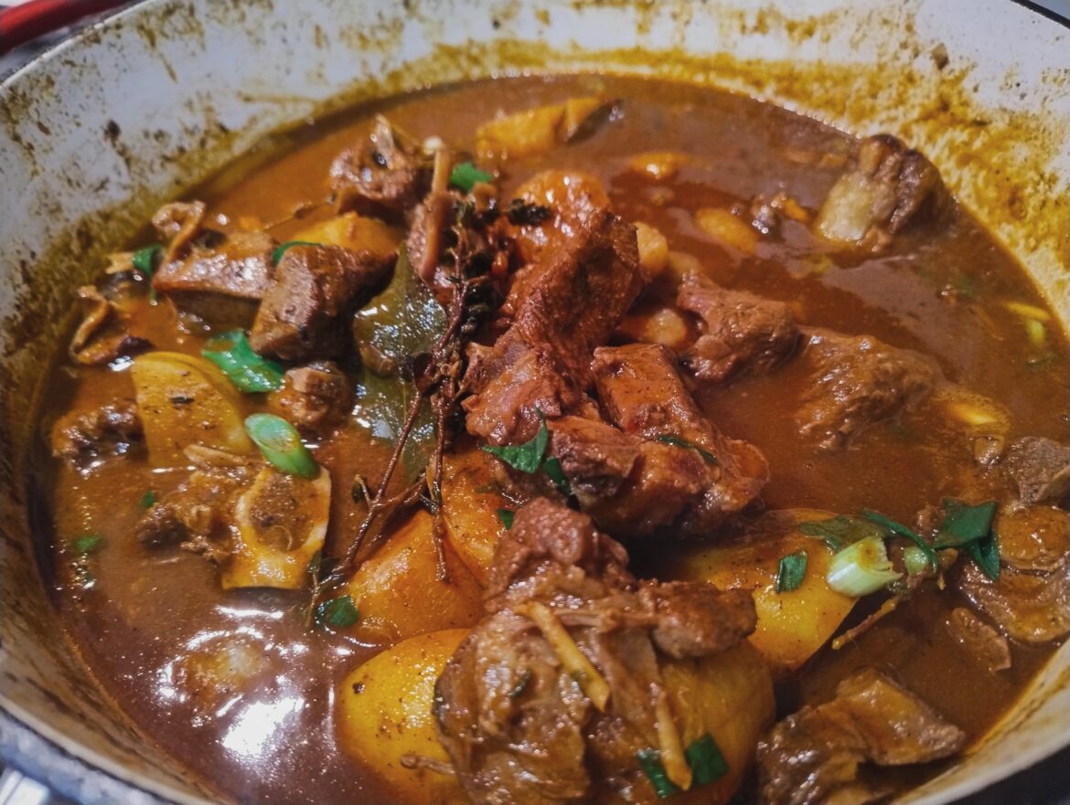 [Homemade] Jamaican Curry Goat