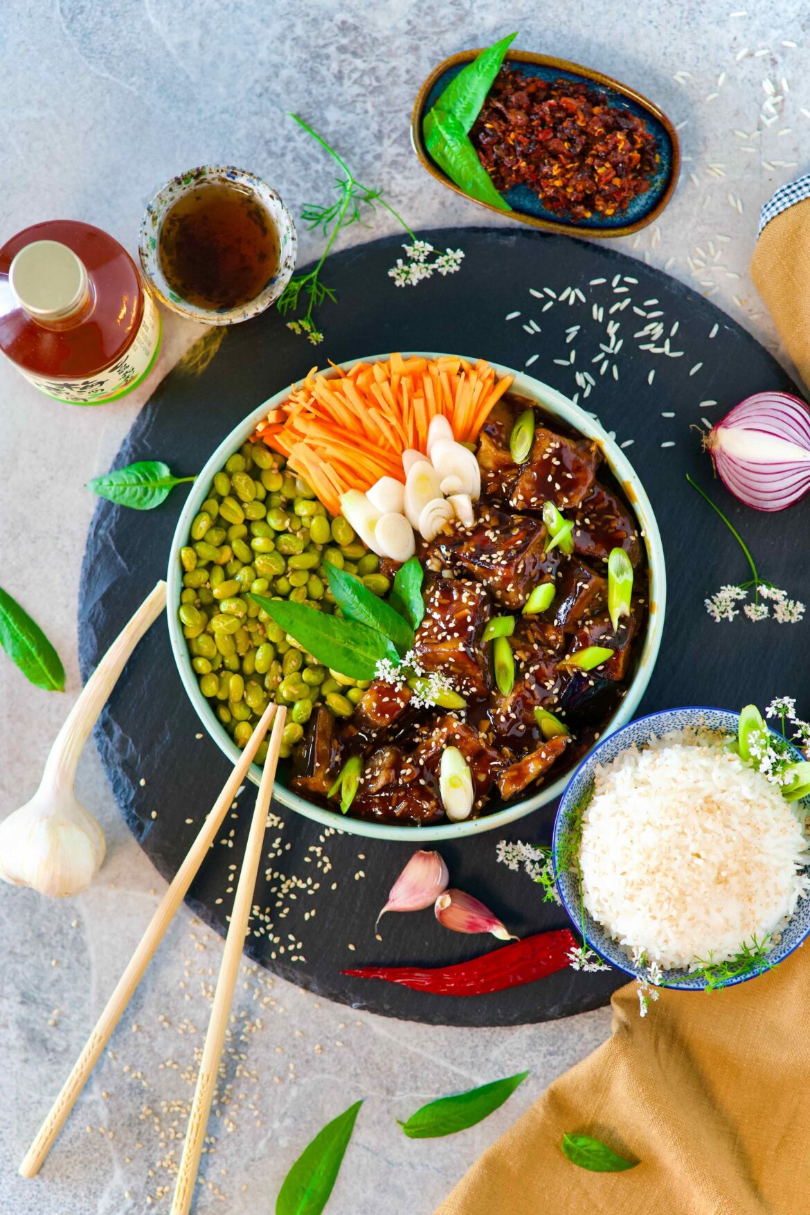 I am in love with this Hoisin Eggplant