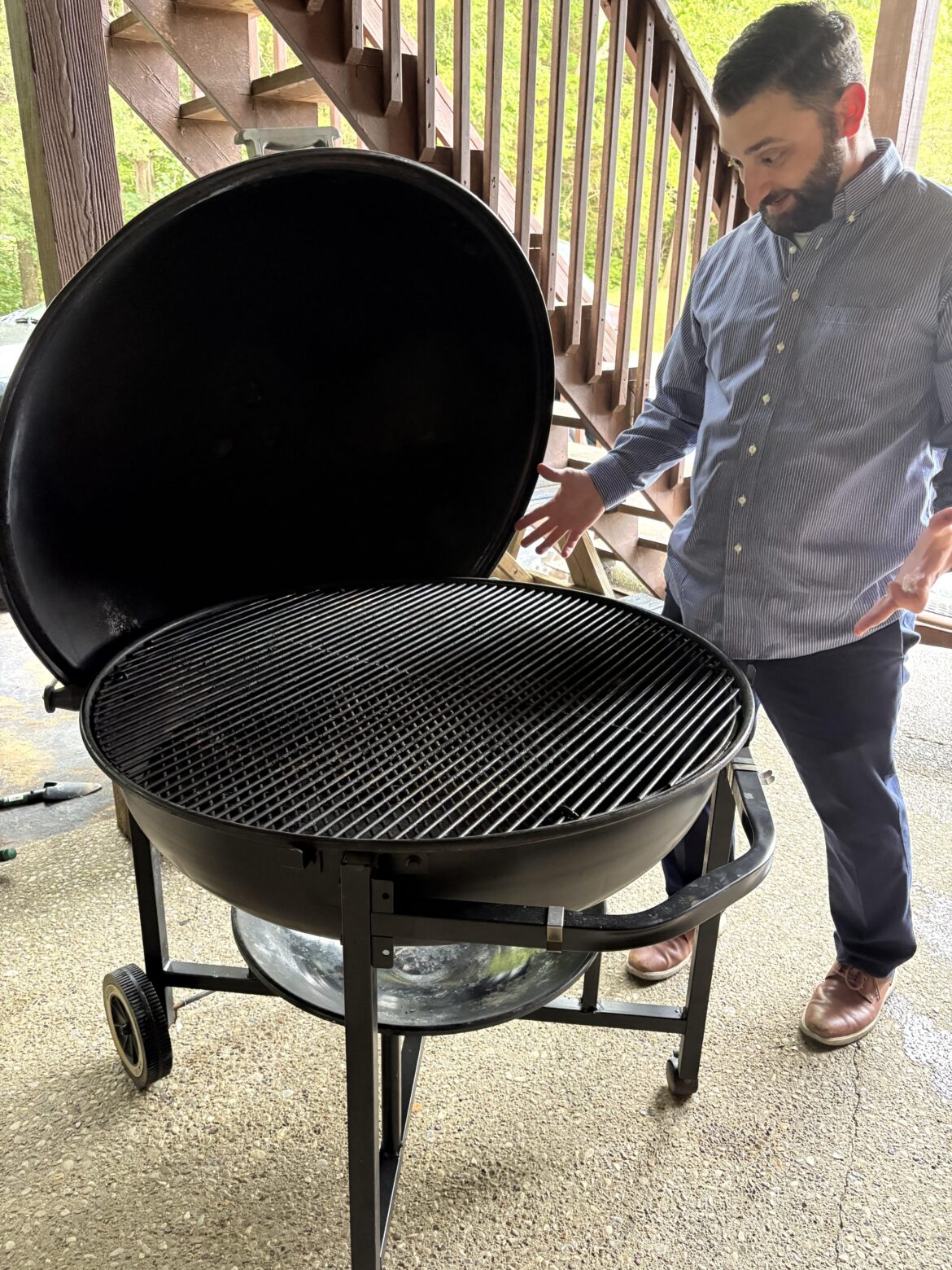 Apparently we reeeeeally needed another grill