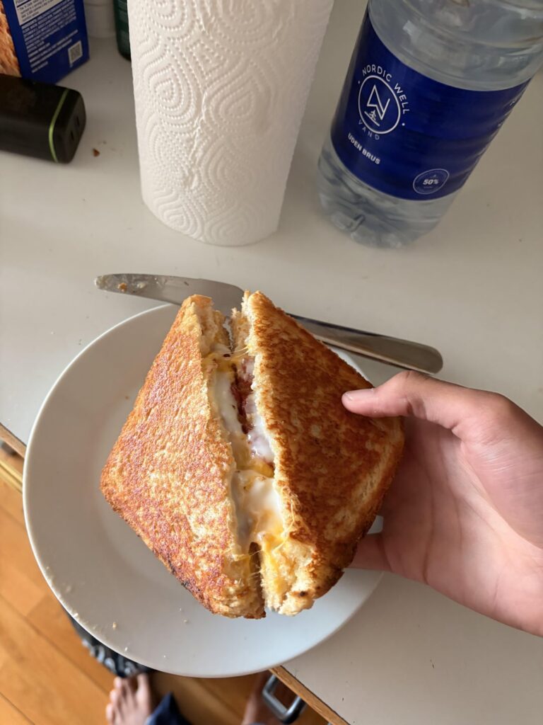 Another grilled cheese with bacon 🥓