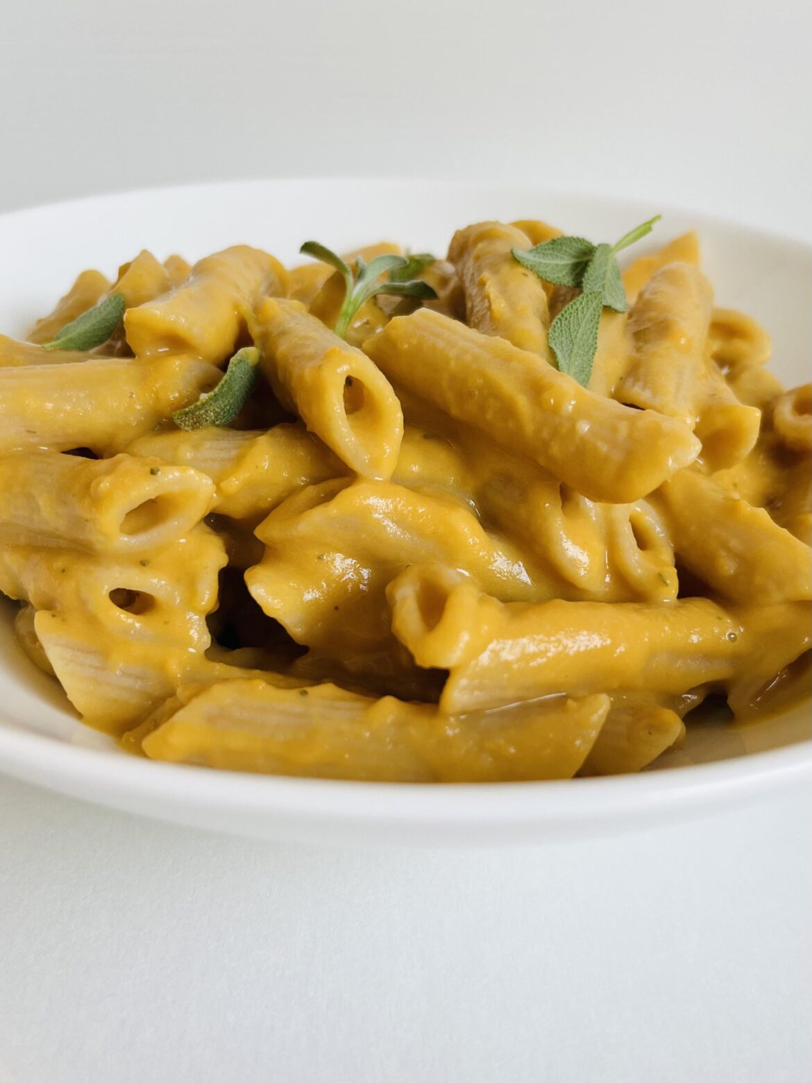 Creamy sweet potato pasta sauce