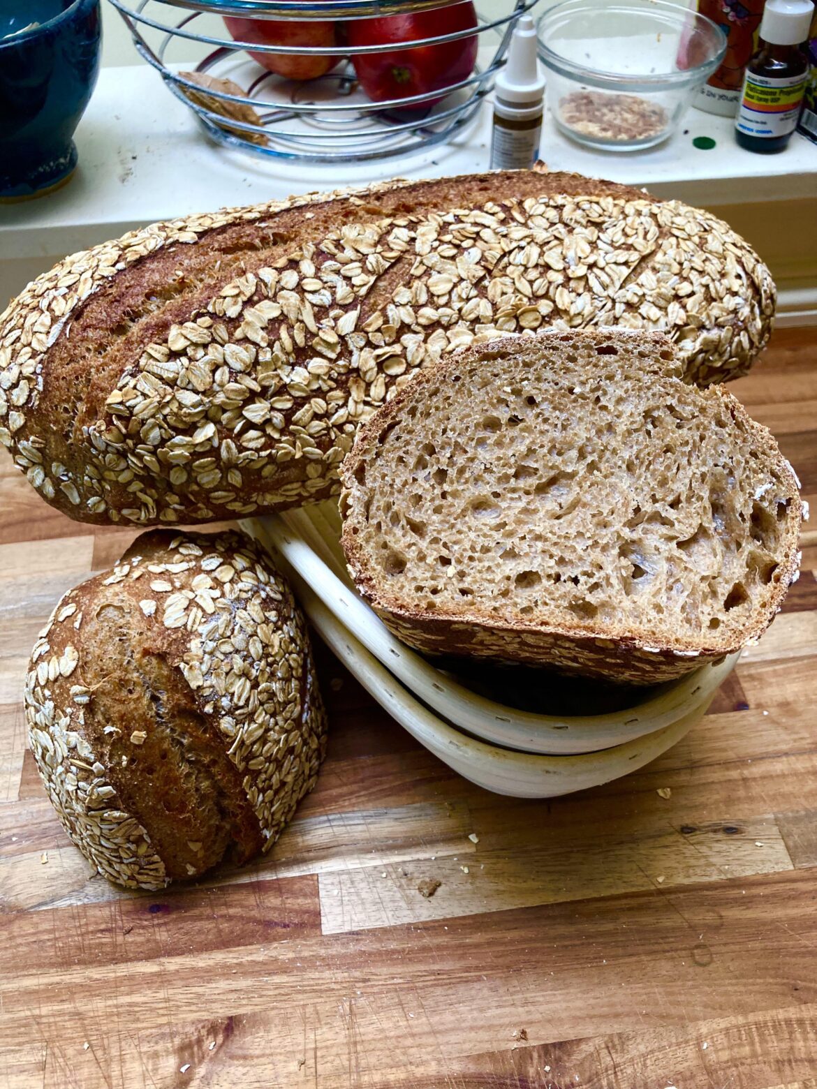 High % Whole Wheat Loaves