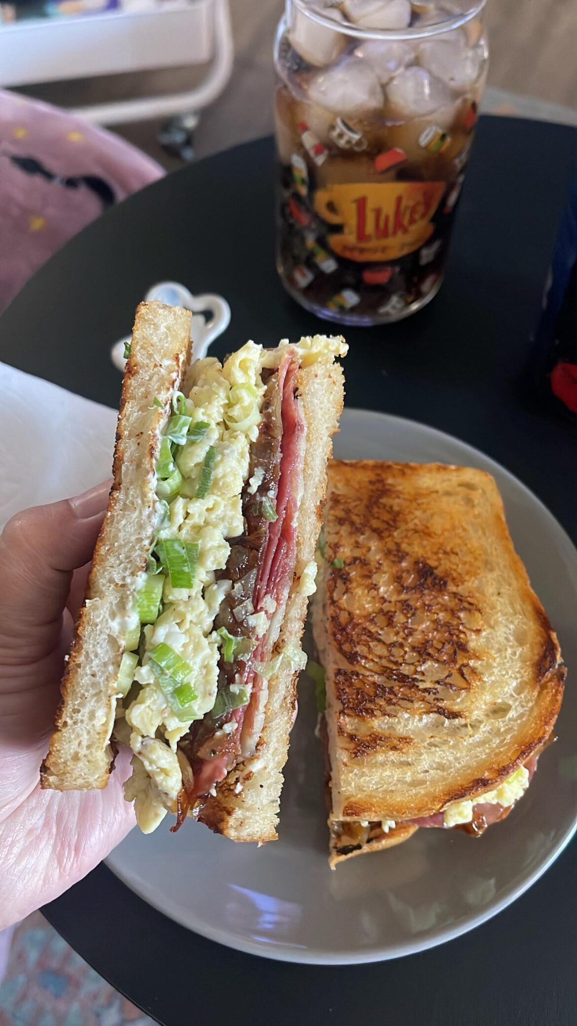 Favorite local sandwich shop recently closed so my husband recreated one of our favorite sandwiches!