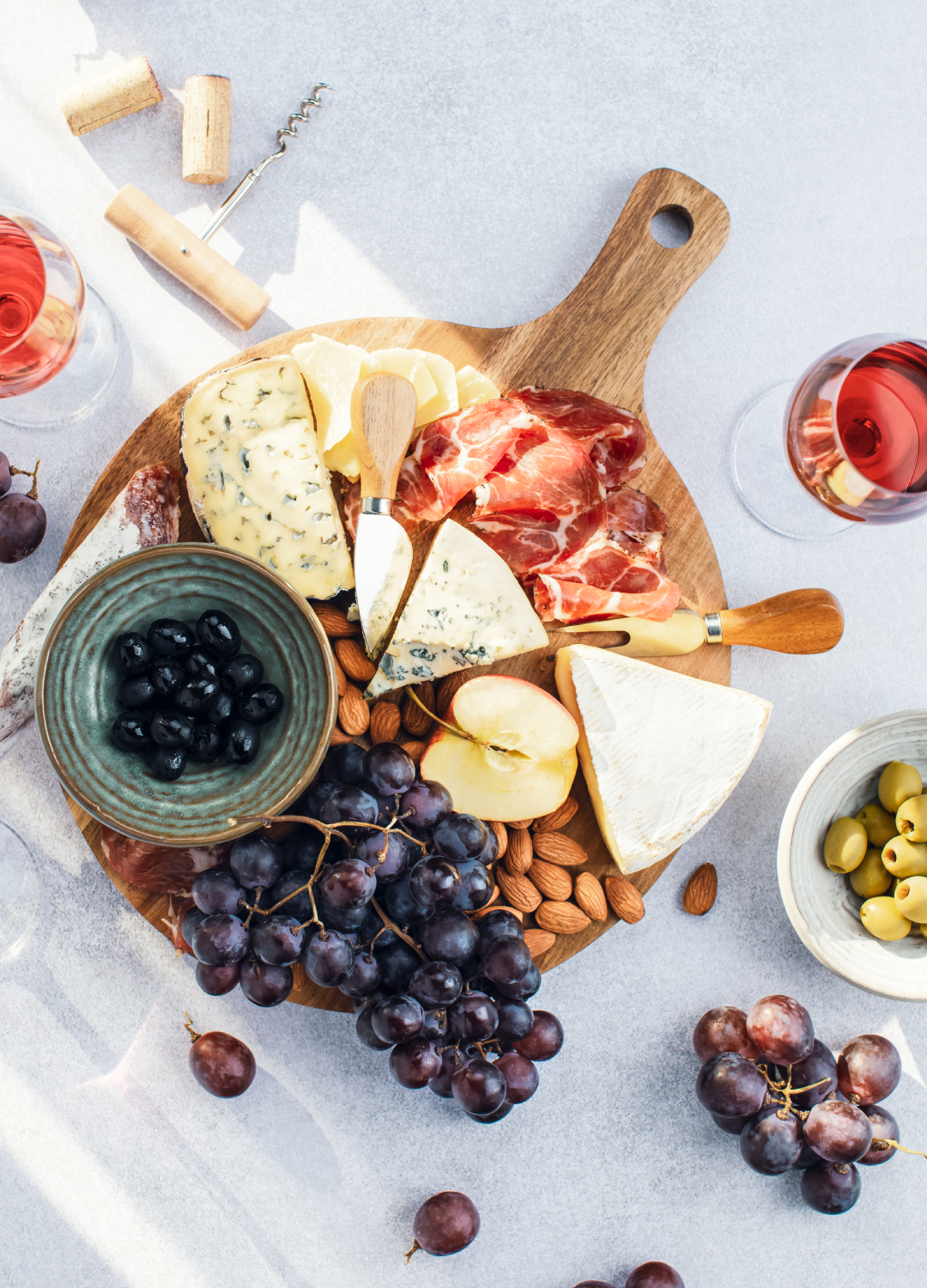 Summer cheeseboard