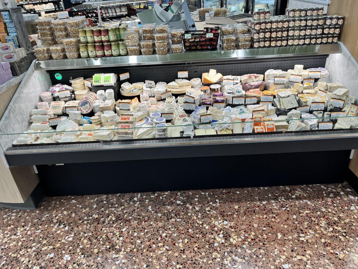 The cheese section at my local grocery store