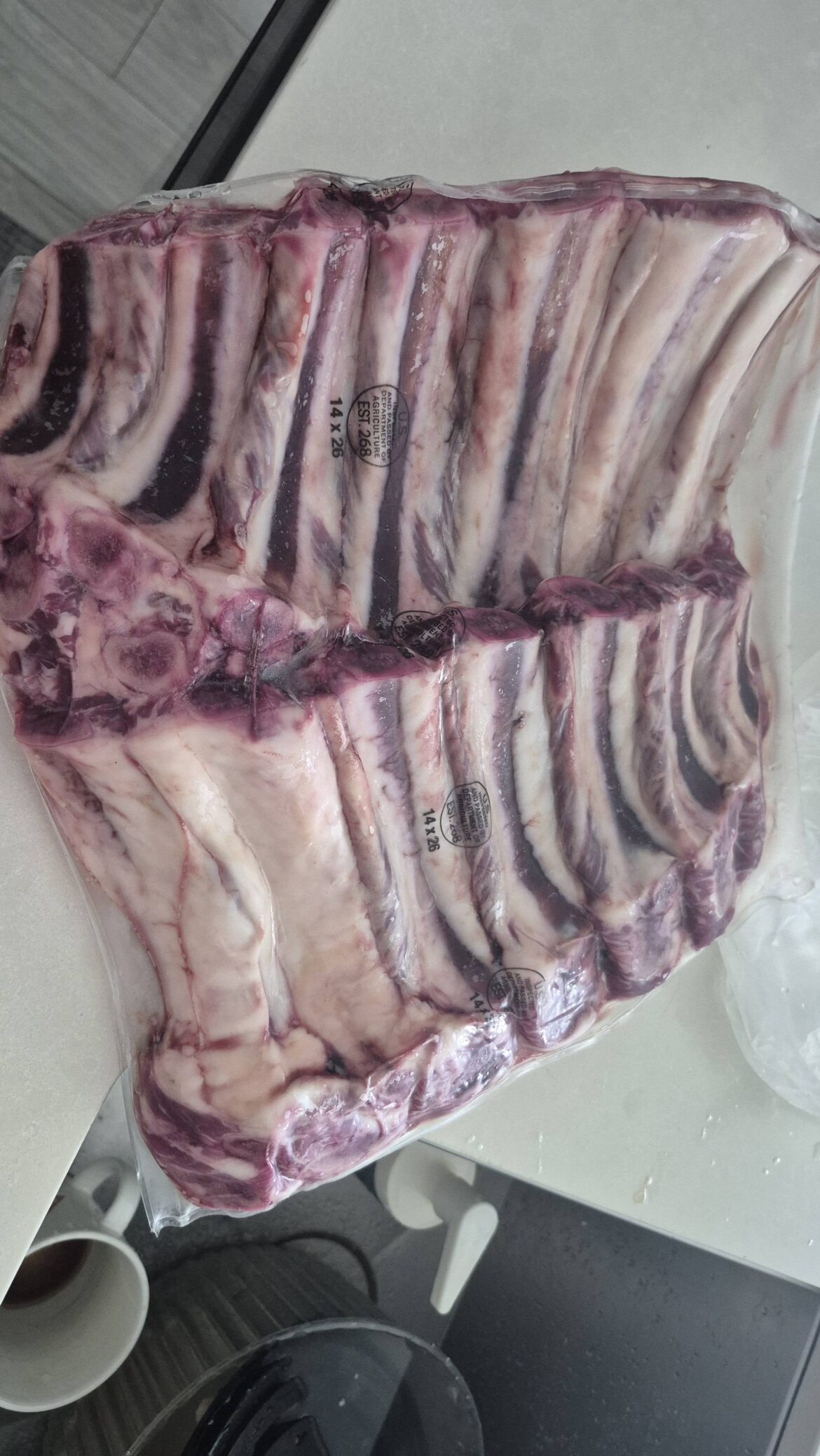 Gifted these ribs. I only have a oven and air fryer, any tips on how to cook this?