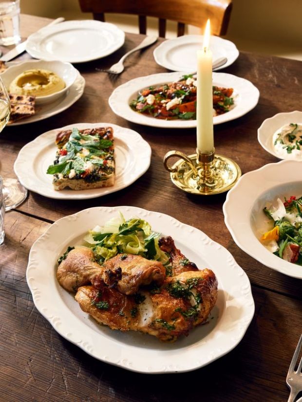 A selection of dishes available at Little Goat, a new restaurant located at 6380 Mill St., in Rhinebeck, N.Y. (Kate Sears photo)