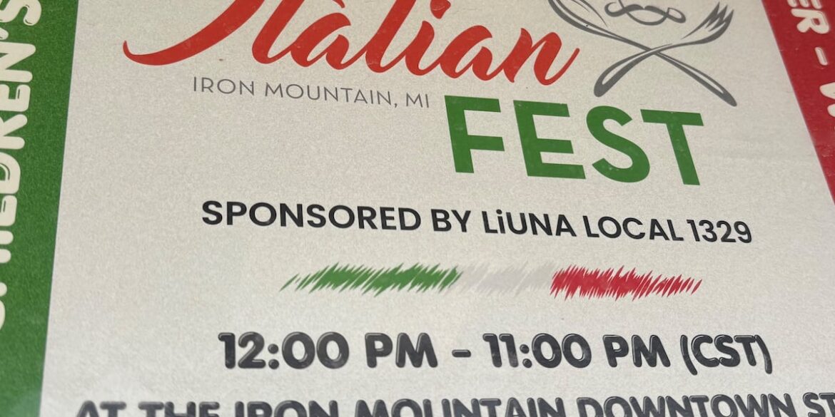 18th Italian Fest returns to Iron Mountain