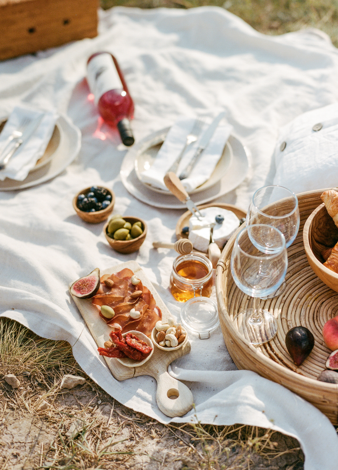 Picnic spread
