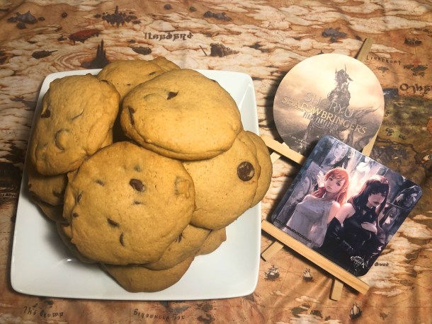 Finished Coffee Biscuits recipe.