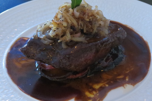 Flank Steak with Bordelais Sauce at Batifole