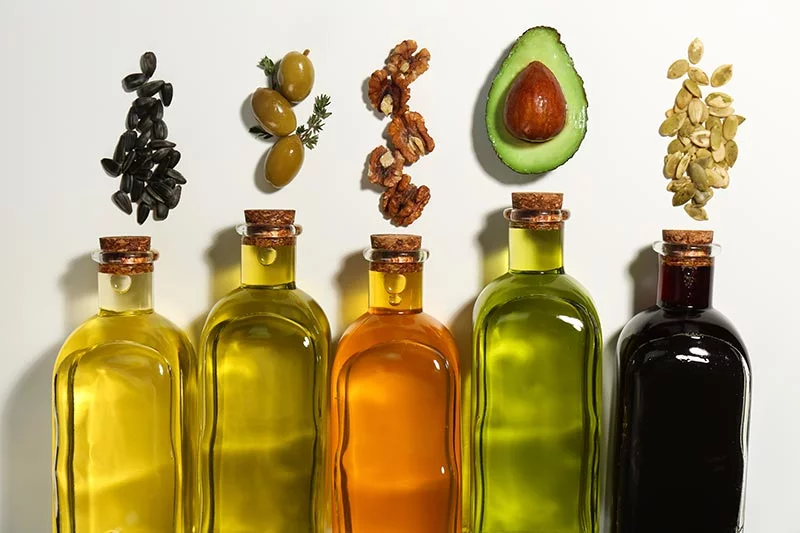 different seed oils. Photo: Getty Images.