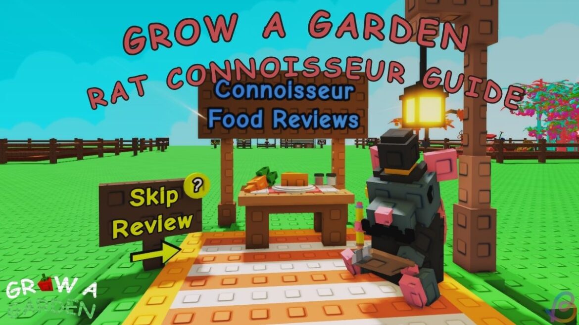 Grow a Garden Rat Connoisseur NPC Guide and Rewards Grow a Garden Rat Connoisseur NPC Guide and Rewards