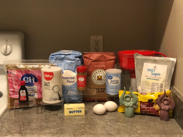 Coffee Biscuit Ingredients.