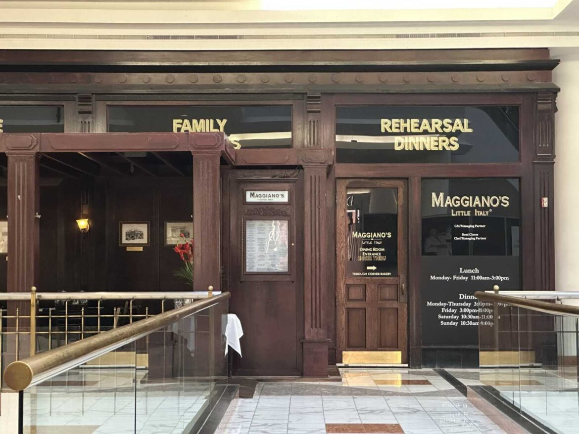 Maggiano’s to close this fall at Tysons Galleria after nearly 30 years