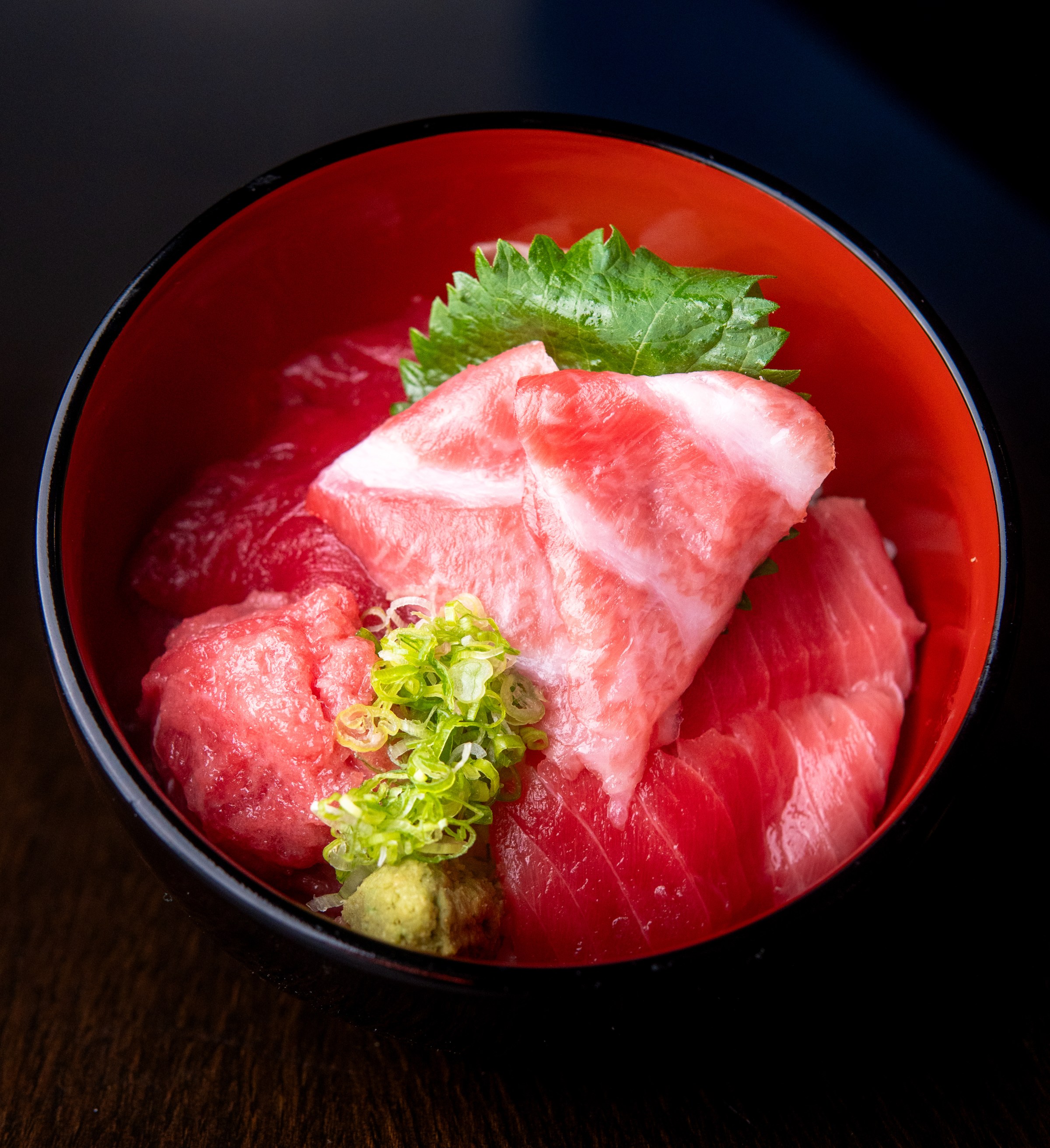 Tuna chirashi bowl from Sushi Zanmai