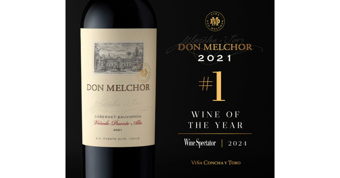 Chilean Wine Don Melchor Vintage 2021 Named “Wine of The Year” By Wine Spectator Chilean Wine Don Melchor Vintage 2021 Named "Wine of The Year" By Wine Spectator