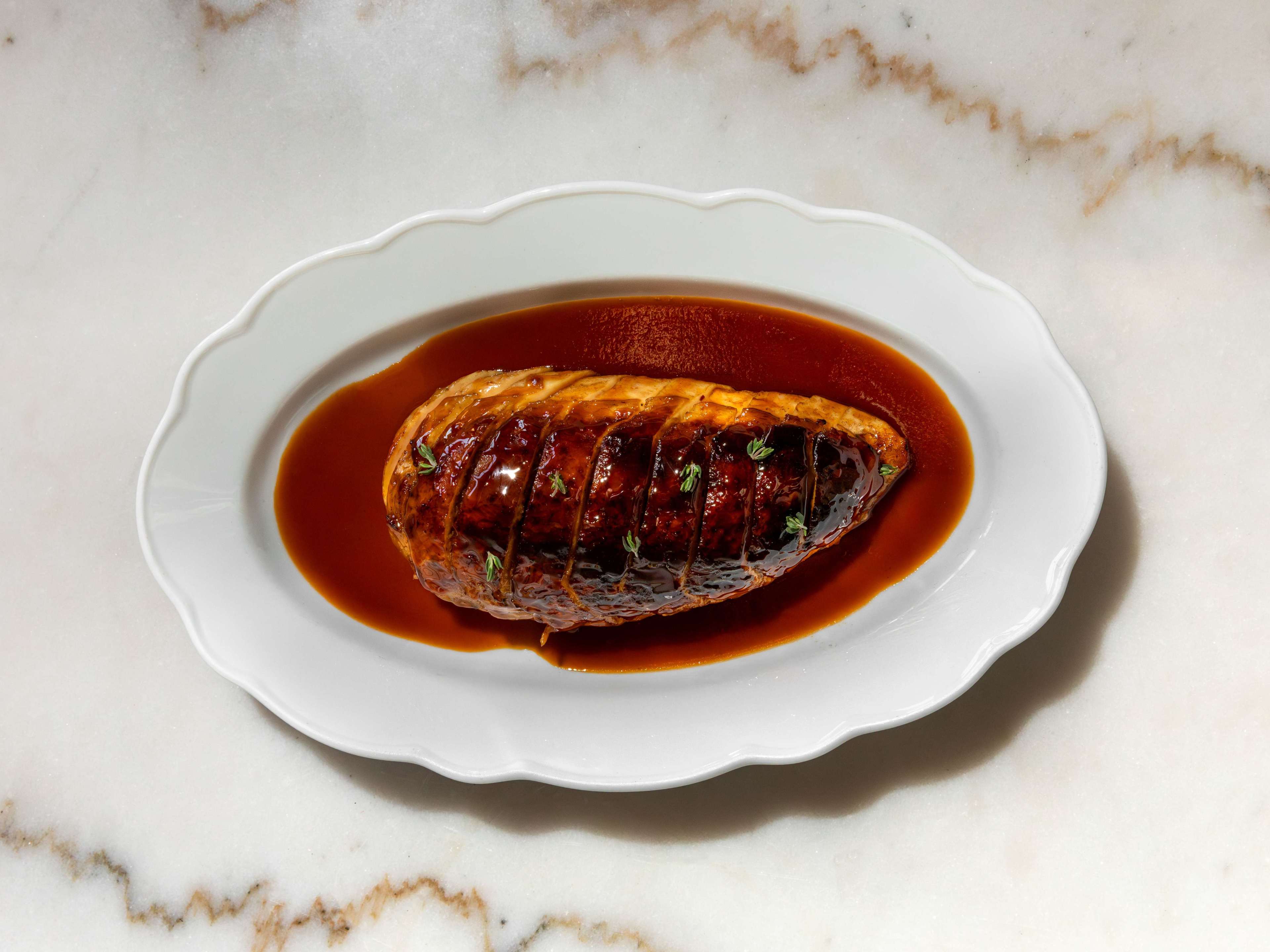 Camphor chicken entree