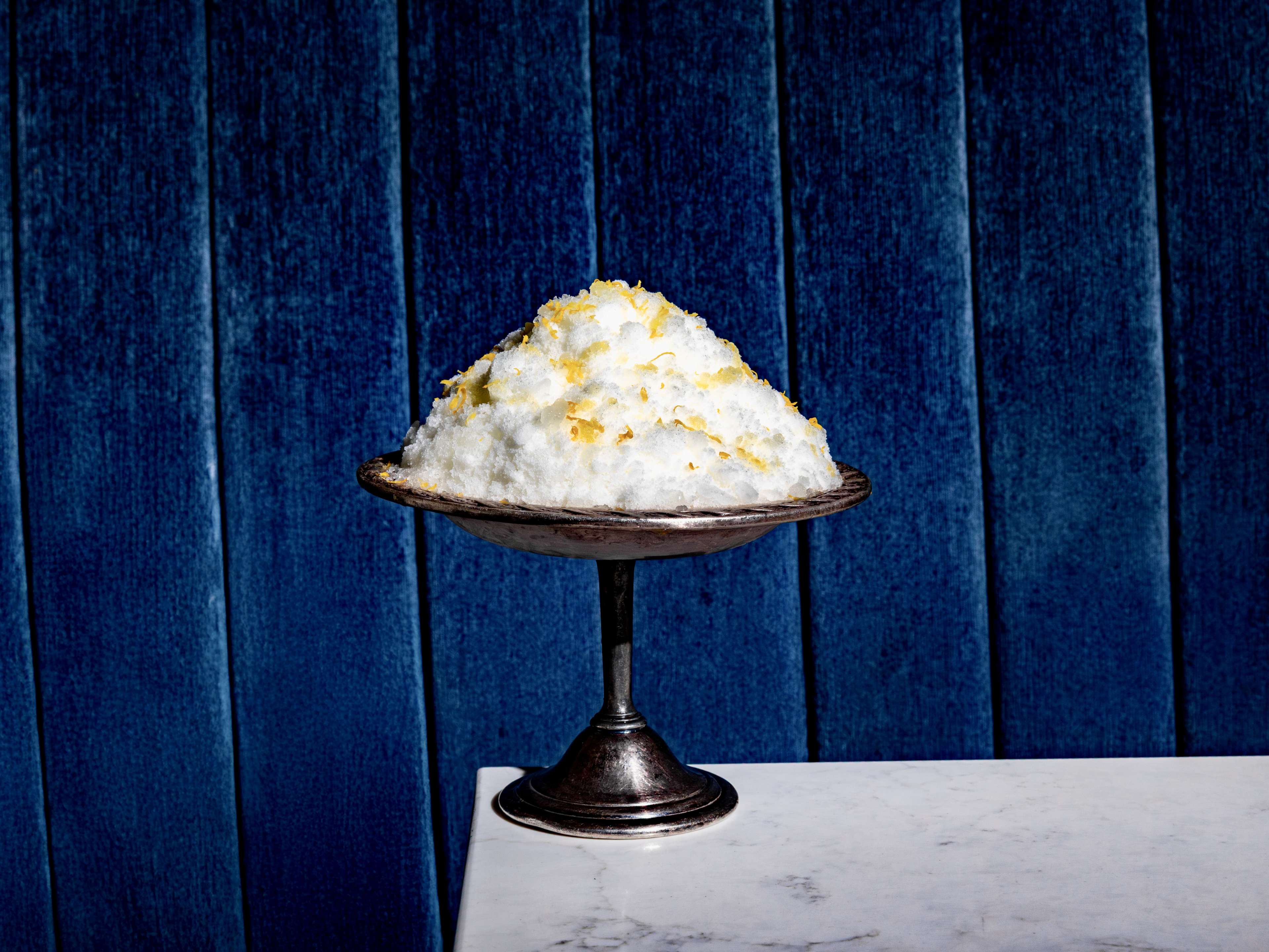 Camphor Marzipan Meyer Lemon Ice