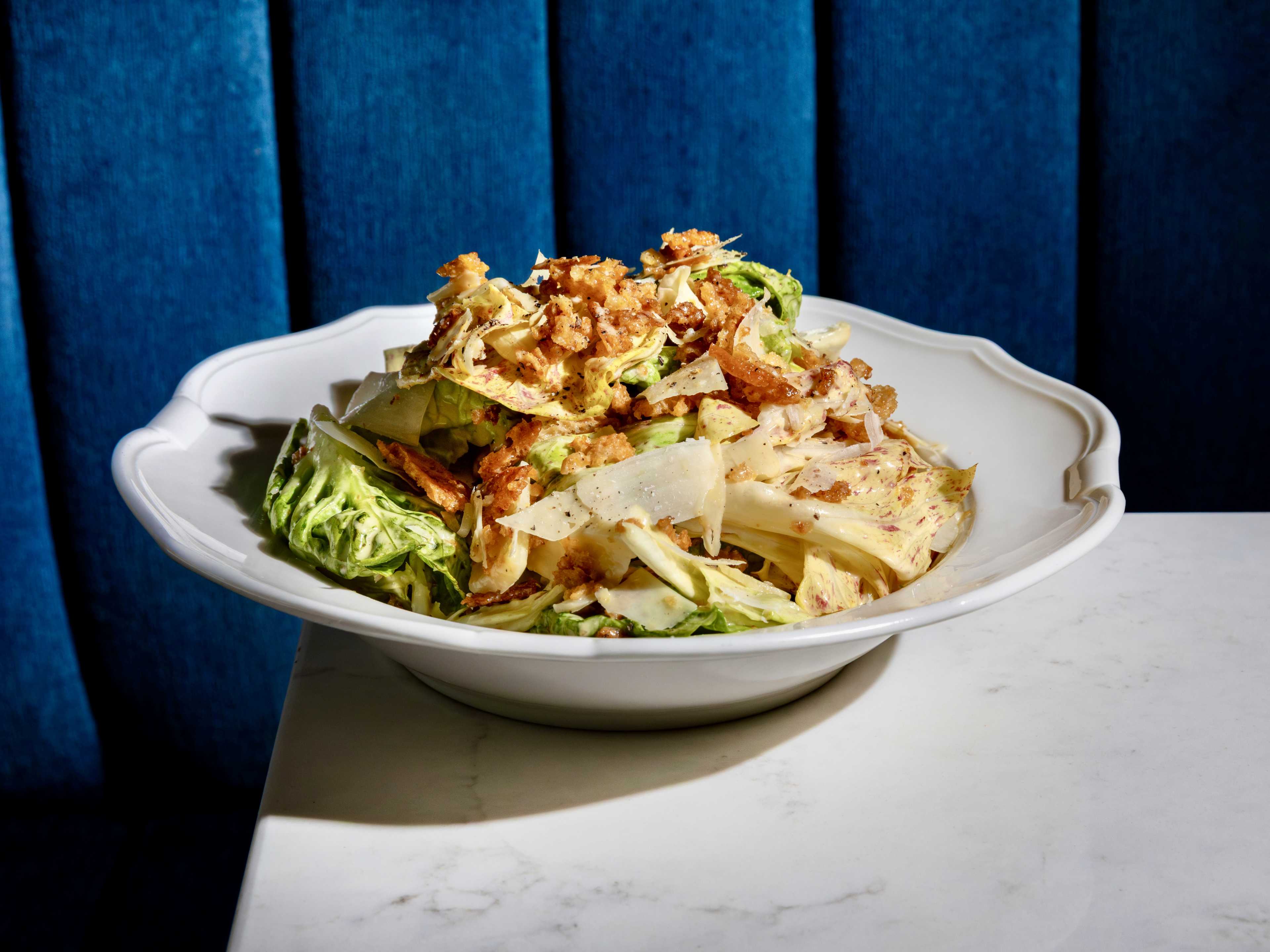 Camphor Raddichio Salad