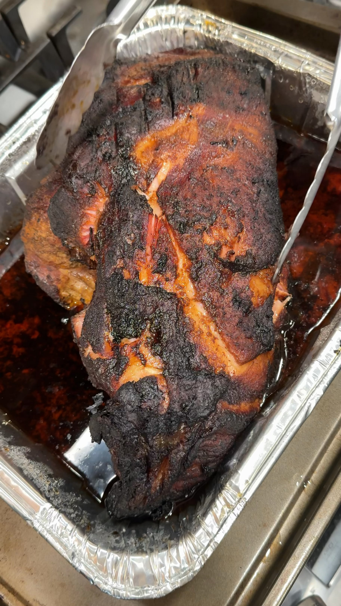 Shredding Some Hot & Fast Pulled Pork, Done On The Drum Smoker!