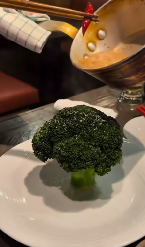 Wouldn’t the broccoli still be raw?