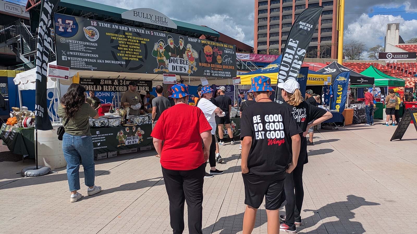 Double Dub's, based in Laramie, is back at the festival for the sixth year and the team is looking for a fourth straight win as the festival fan favorite.