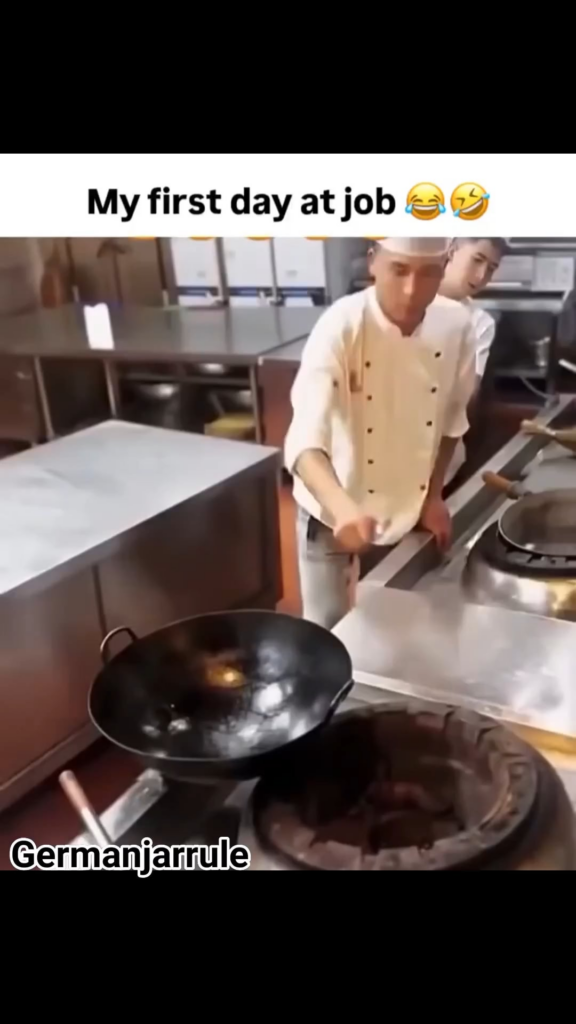 First day on the job?