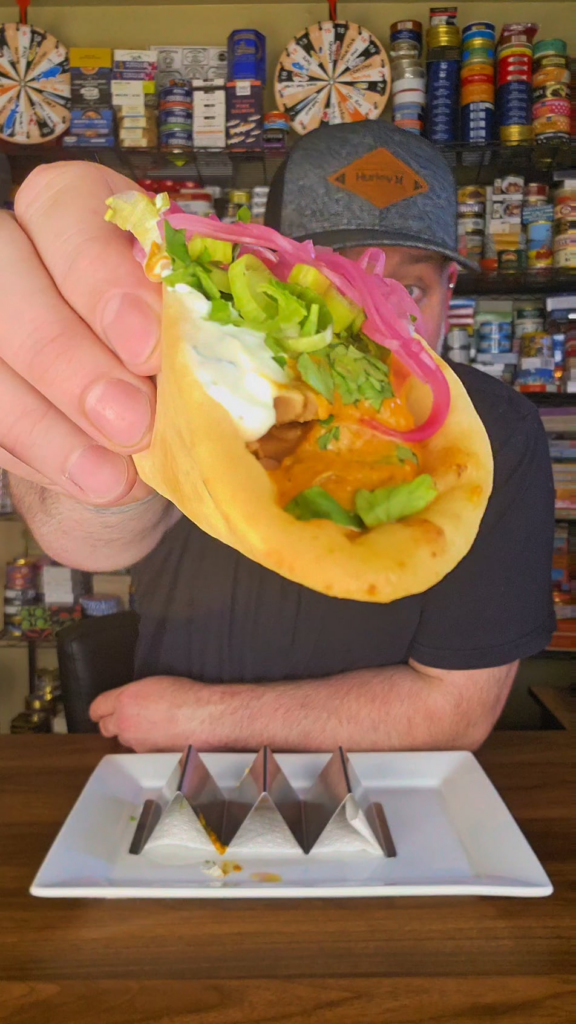 Butter masala mackerel tacos Butter masala mackerel tacos