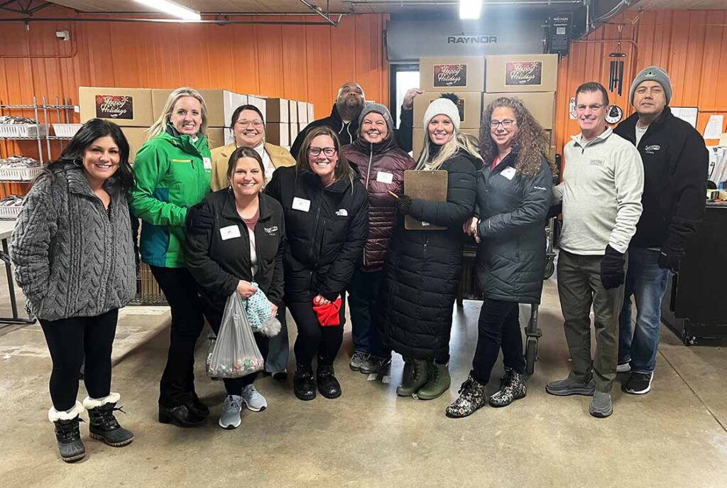 Pokagon Band, Four Winds Donate Christmas Food Boxes Four Winds 2024 Christmas Food Boxes