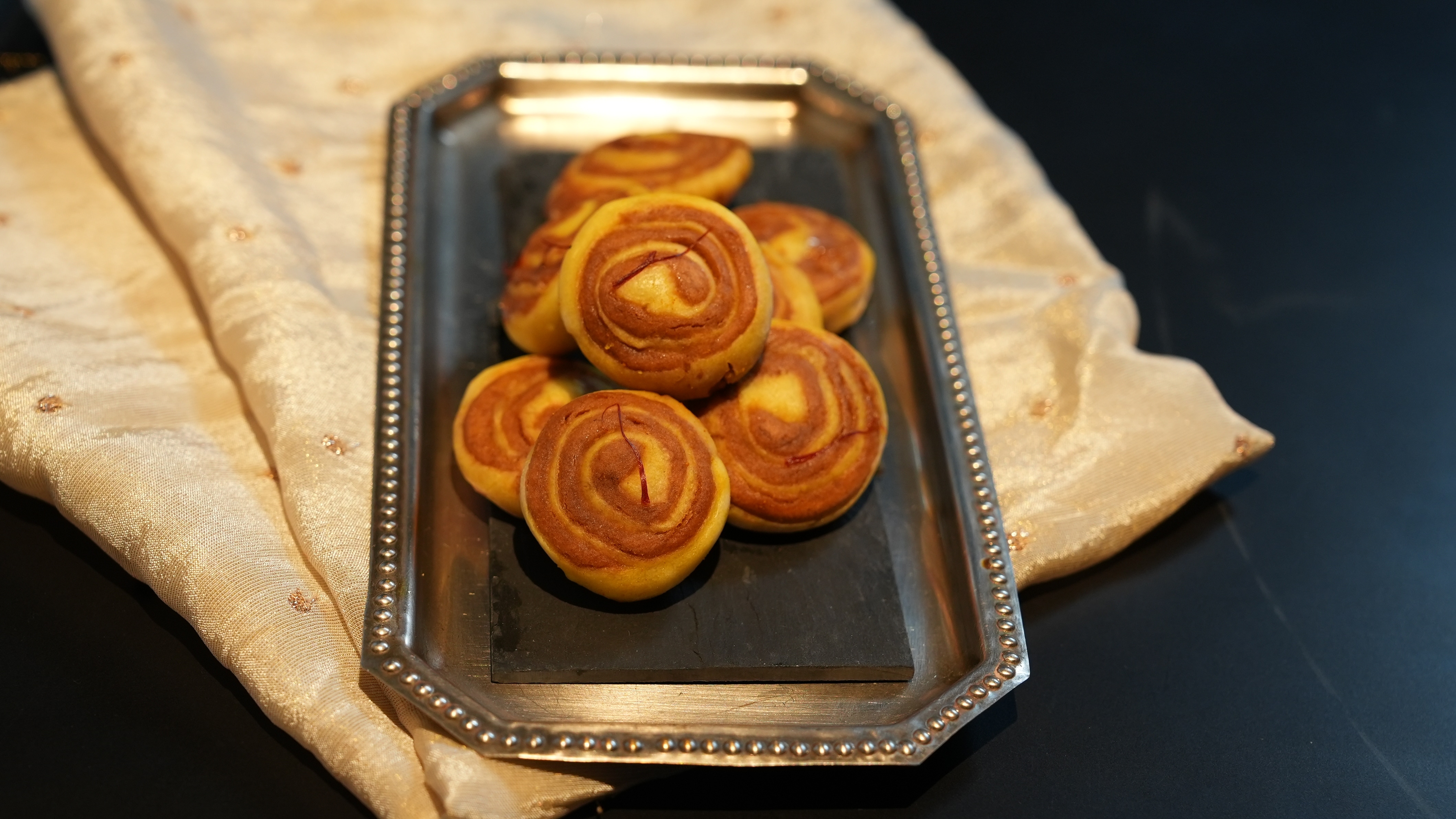 Puran Poli Swiss Roll by Chef Sanjeev Kapoor