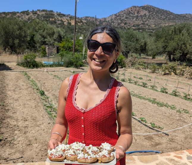 Come dine in Crete We send a former TV food show contestant to learn to cook (and eat) like the locals. Sabi Phagura judges her Tui break to be a winner Crete Tui images of Sabi Phagura