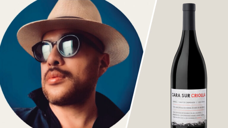 From left to right: Oscar Garcia Moncada, the wine and spirits buyer of 67 Wine and Spirits (photo courtesy of 67 Wine and Spirits); Cara Sur Criolla Chica (photo courtesy of Brazos Imports).