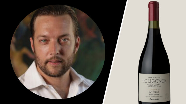 From left to right: William Mellon, the general manager and proprietor of manna (photo courtesy of William Mellon); Zuccardi ‘Polígonos San Pablo’ Malbec (photo courtesy of Winesellers, Ltd.).