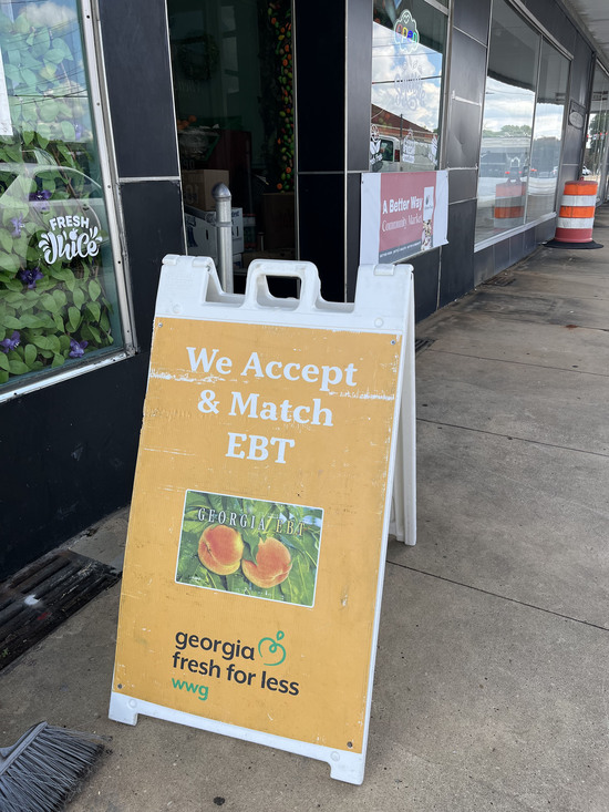 Research shows that programs encouraging SNAP recipients to buy healthy food are more effective than regulating what they can buy. (Renuka Rayasam/KFF Health News)