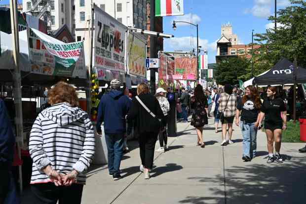 Thousands turned out for La Festa Italiana Saturday, to enjoy...
