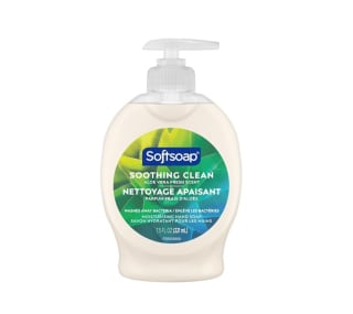 Softsoap Soothing Clean Aloe Liquid Hand Soap