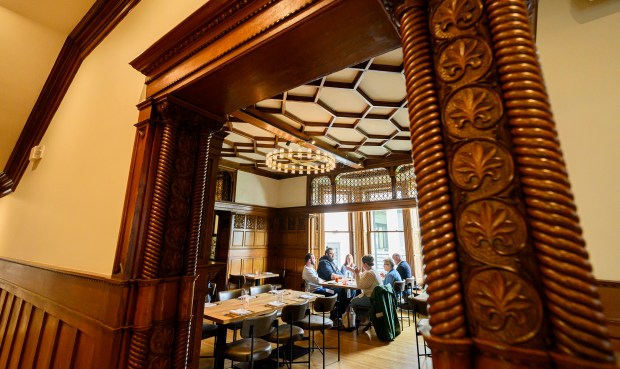 People enjoy brunch Sunday, June 15, 2025, in the Swift...