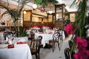 The French Brasserie dining room. Photo by Ben Morejon