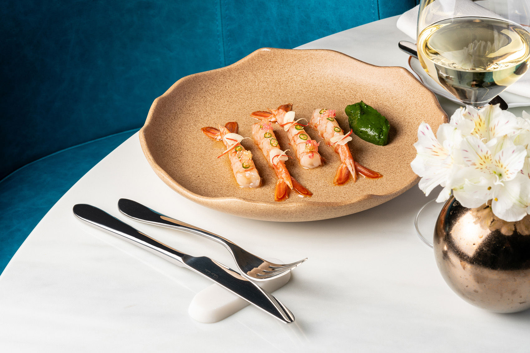 Andaman Prawns Ceviche by Lily's 