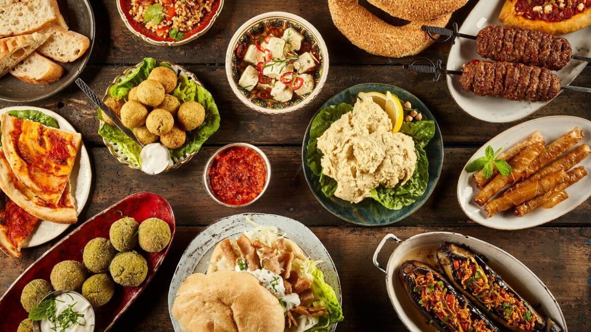 Where to sample Middle Eastern and African cuisine Logo lt