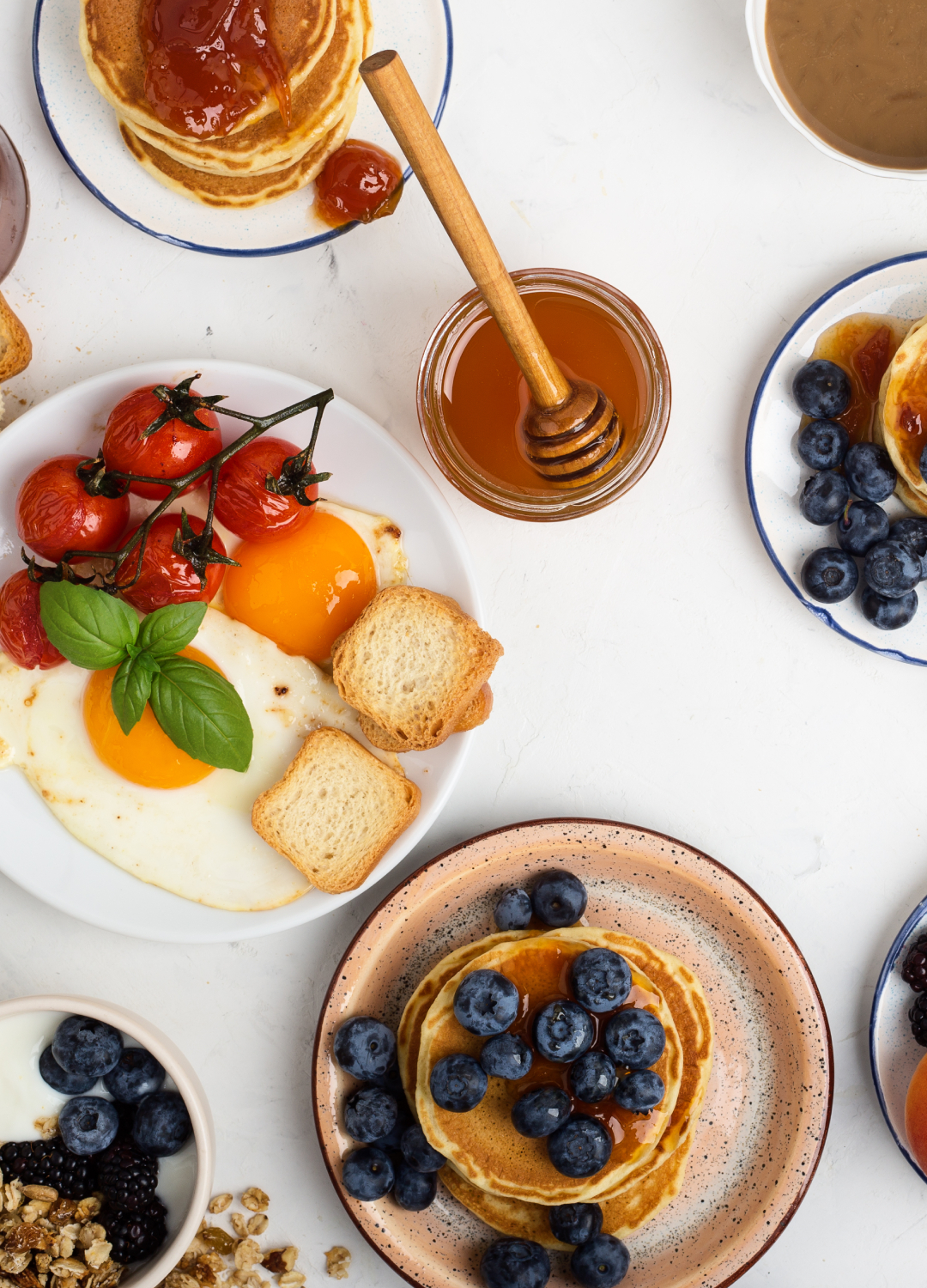 Brunch spread