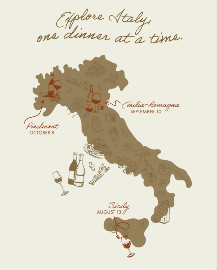 Gianna to Host Three-Part Italian Wine Dinner Series