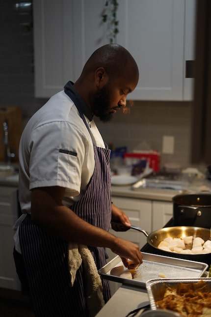 Chef Wyl Lima grew up in Africa before moving to Texas as a child.
