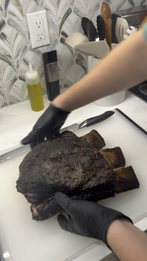 First time Dino ribs