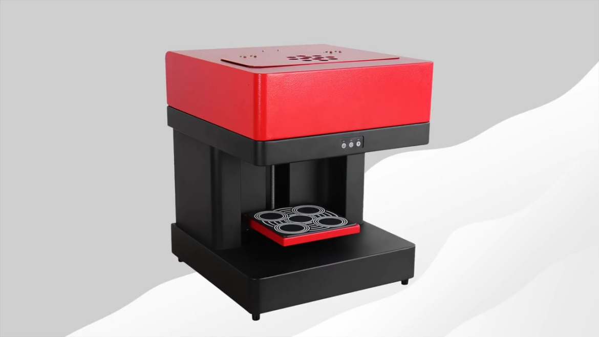 🚀 NEW Tech for Bakers & Coffee Lovers! Edible Ink Printer – Print ANY Design on Cakes, Cookies & Coffee!